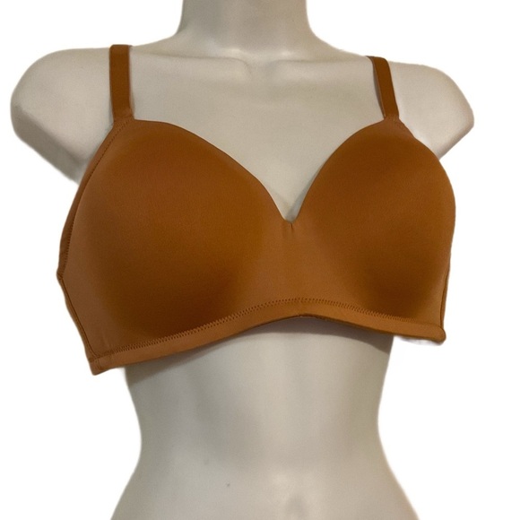 Ellen Tracy Seamless Tan Bra 36C - Picture 2 of 7